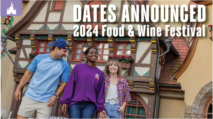 EPCOT Food & Wine Festival Dates, Details Announced!