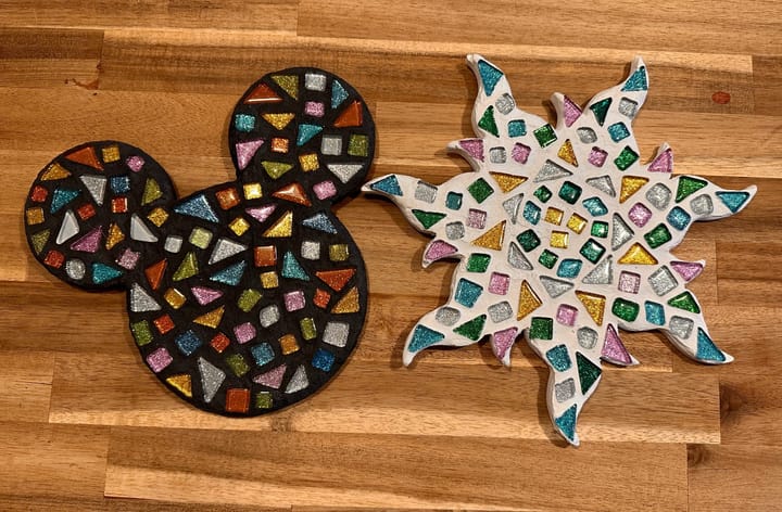 Mosaic Tile Art Class at the Walt Disney World Resort