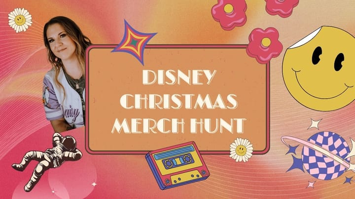 Christmas Merch Hunt Vlog out today on Youtube!